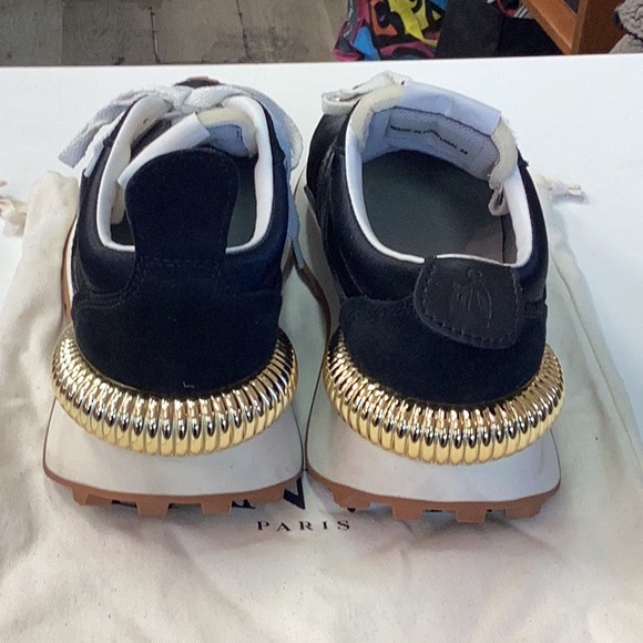 Lanvin Black Bumper Sneakers. - Picture 4 of 6